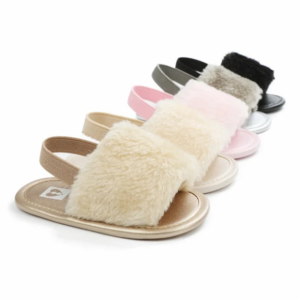 Fluffy Slides - Off White