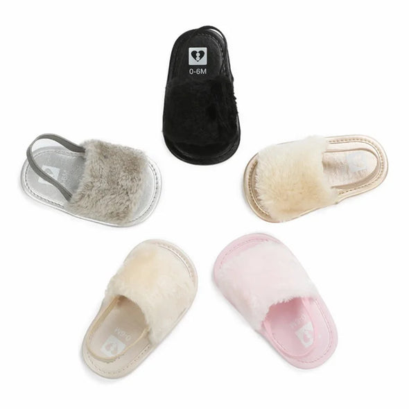 Fluffy Slides - Off White