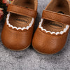 Princess Baby Shoes - Brown