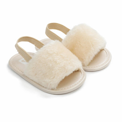 Fluffy Slides - Off White