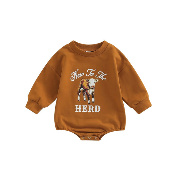 Western Bodysuit - New to the Herd