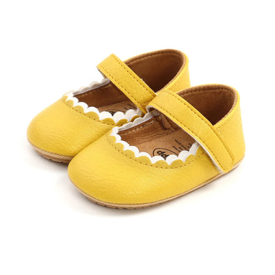 Princess Baby Shoes - Yellow