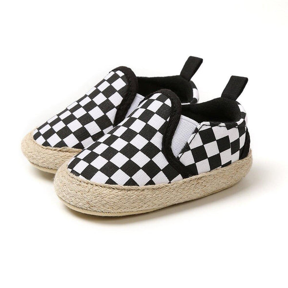 Casual Slip Ons - Checkered - Urban Tots