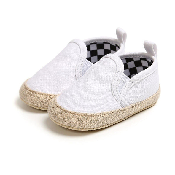 Casual Slip Ons - White - Urban Tots