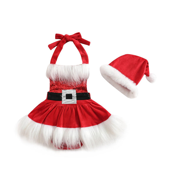 Rockette Romper - Red