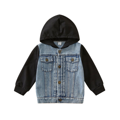 Kids Denim Jacket - Black