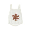 Snowflake Knit Romper