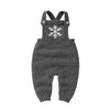 Snowflake Knit Jumpsuit - Gray