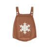Snowflake Knit Romper