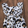 White Leopard Romper