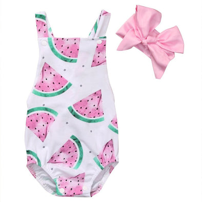 Watermelon Romper - Urban Tots