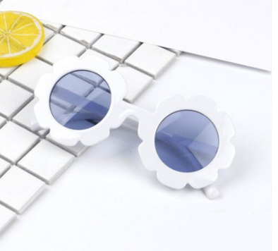 Flower Sunnies - White - Urban Tots