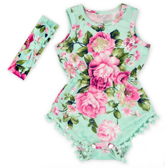 Pom pom clearance romper baby