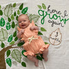 Grace Bubble Romper - Peach