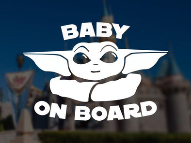 Baby on Board Car Decal