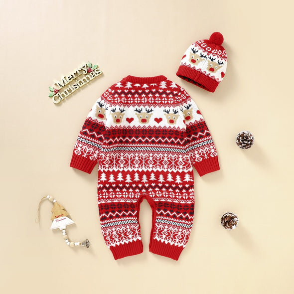 Holiday Knit Jumpsuit
