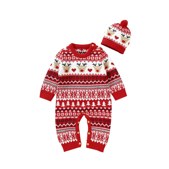 Holiday Knit Jumpsuit