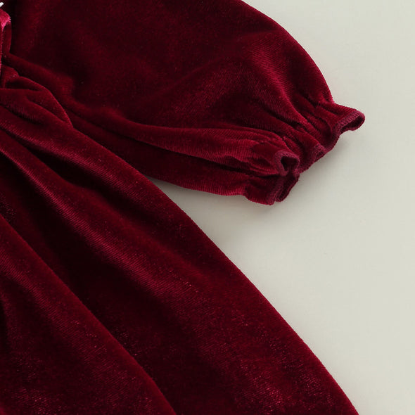 Red Velvet Dress