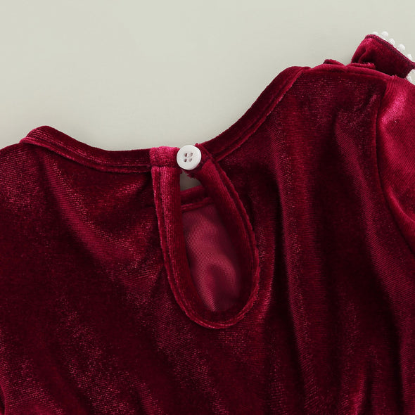Red Velvet Dress