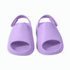 Rubber Platform Sandals - Purple