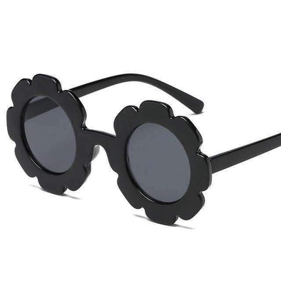 Flower Sunnies - Black - Urban Tots