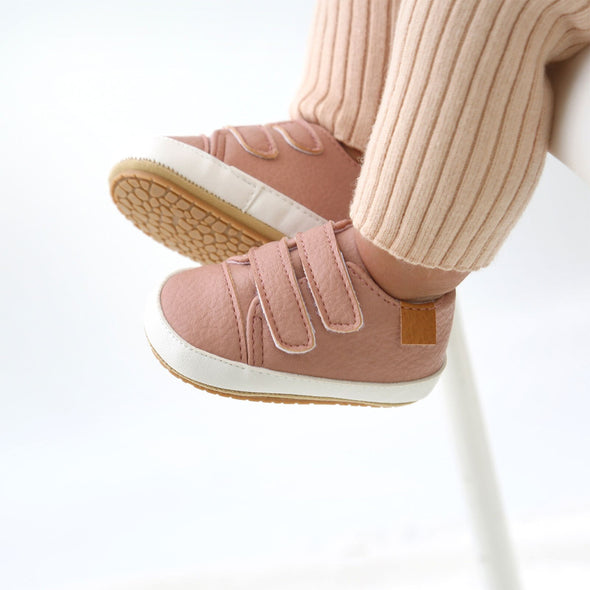 Velcro Sneaks - Dusty Pink